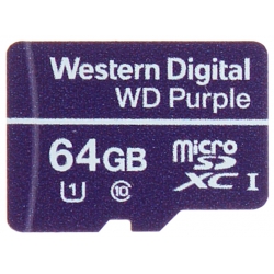 KARTA PAMIĘCI SD-MICRO-10/64-WD UHS-I, SDHC 64 GB Western Digital
